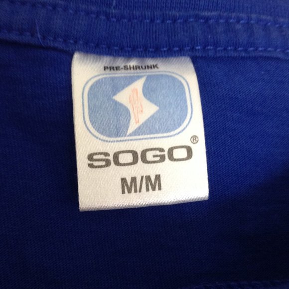 SOGO Men's T-Shirt Italy Soccer, Sz. M - Picture 6 of 6